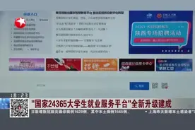 “国家24365大学生就业服务平台”全新升级建成