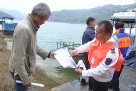 望谟多部门到红水河联合开展禁渔期执法行动图片