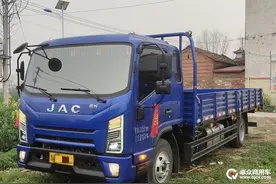 全国跑的驻马店老麦客：江淮骏铃擎天柱何止是省油啊图片