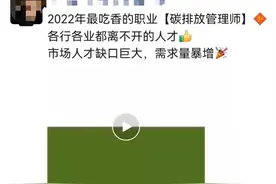 交钱包过的“碳排放管理师”：以为拿证后躺赚，其实行业难认可图片