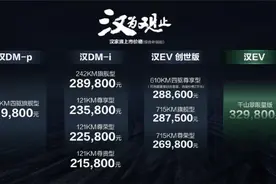 比亚迪汉纯电、混动双驱动：豪赌新能源车的关键？图片