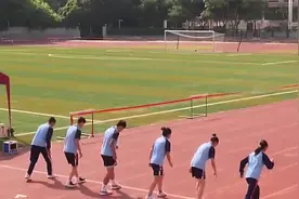 体育中考上午开考：全市13个考点 4万多名考生参加考试图片