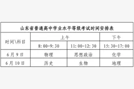 山东高考时间定了图片