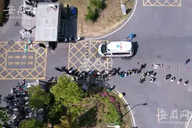 安医大一附院高新院区暂停接诊 大皖新闻记者航拍现场（组图）图片