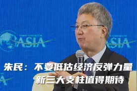 朱民：不要低估经济反弹力量  新三大支柱值得期待视频封面