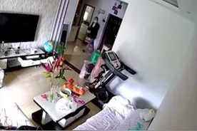 女子家中现金被盗查看监控后惊呆了：他好像知道我把钱放哪儿图片