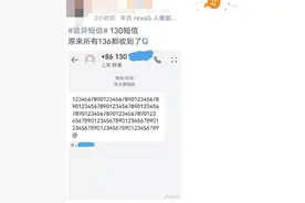 多地网友收到奇怪数字短信！中国移动、中国联通最新回应：系统升级测试所致图片