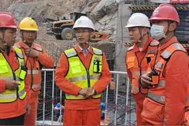 无限风光在险峰——记中国能建葛洲坝三公司新疆大石峡水利枢纽工程Ⅰ标项目部党支部书记、项目经理李东飞图片