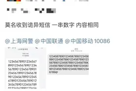 手机收到一串“神秘数字”短信？“破案”了！运营商回应……图片