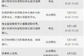 5月9日进行首轮确认，浙江高职提前招生录取流程这样安排图片