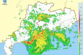 雨呢？它只是绕开了广州，省内多地“水漫金山”图片