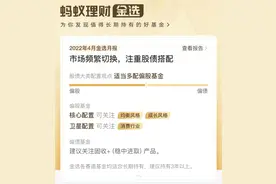 蚂蚁金选“变身”，什么是正确的投基打开方式图片