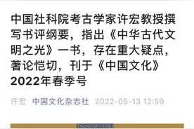 110万字的著作，连百度图片都用上了？考古学者许宏发书评质疑《中华古代文明之光》图片
