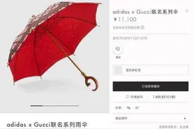 11100元雨伞不防水？品牌回应：有收藏价值图片