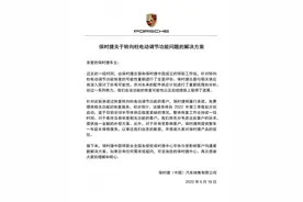 冲上热搜！保时捷中国公布电动转向柱“减配”解决方案图片