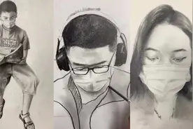 “地铁画师”谢秦浩：用画笔“观察”陌生人的故事图片