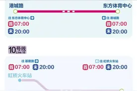 上海地铁官宣：5月22起3、6、10、16号线恢复运营，时刻表公布图片