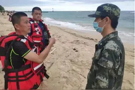 4人凌晨赶海被海浪卷走，两人遇难两人获救，海南海事部门：事发时涨潮图片