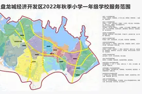 黄陂区盘龙城中小学对口划片有调整，今秋将启用1所九年一贯制学校图片