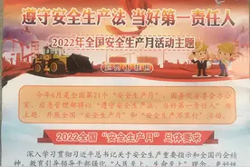 安全生产月系列宣传（一）：2022年全国“安全生产月”活动主题图片