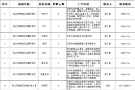 佛山市养老机构招人啦！图片