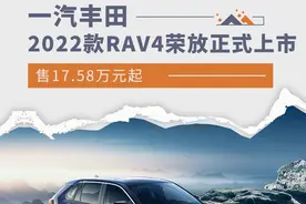 售17.58万元起 一汽丰田2022款RAV4荣放正式上市图片