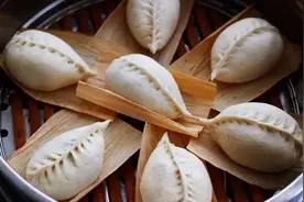 壹粉食堂｜高颜值韭菜麦穗包，做法简单轻松搞定，咬一口老香了图片