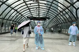 早安上海｜直击客流最大地铁站：换乘站厅有些空，车厢未满座图片