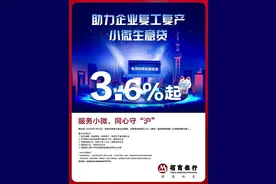 贷款利率最低降至3.6%，招商银行上海分行积极响应“50条”图片