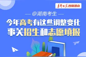湖南考生，今年高考有这些调整变化，事关招生和志愿填报图片