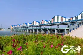 总投资1.62亿元！北胶莱河新河蓄水防潮闸除险加固工程通过竣工验收图片