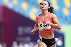 广东“女飞人”梁小静，百米首次跑进11秒图片