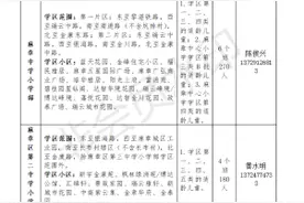 2022年秋季麻章区义务教育招生入学工作实施方案的通知发布（附学位表）图片