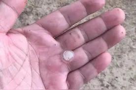 安徽一地突降冰雹！多地预警图片