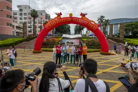 2022年海南高考圆满落幕 侨中考点纪实图片