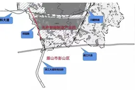 快看！连接眉山天府新区与成都新津的又一主干道开建！图片