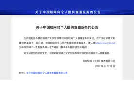 知网开放个人查重服务 反垄断调查仍在进行图片