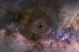 哈勃发现太空中的“幽灵”印记：揭示黑洞在银河系中“游荡”图片