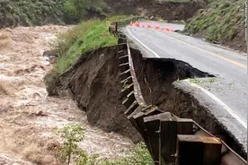 34年来首次关闭！洪水席卷美国黄石公园，万名游客撤离图片