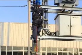 超级“蜈蚣梯”！曲靖供电局研发出新登杆神器，长这样……图片