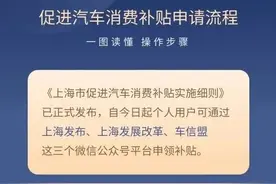 【最新】上海市促进汽车消费补贴实施细则正式发布（附申请条件问答）图片