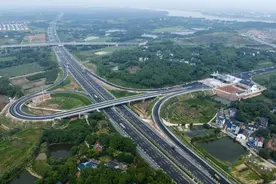 家门口上高速！杭金衢改扩建二期4个新增互通基本完工、主线基本建成……图片