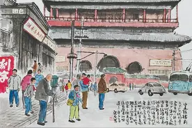 东四西单鼓楼前的记忆！晨钟暮鼓新民俗为老城添新彩图片