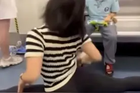 女乘客地铁内面对男童热舞，成都地铁回应：系该女子同行儿童图片