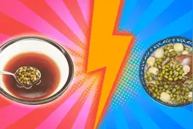 绿豆汤，熬成红色好还是绿色好？图片