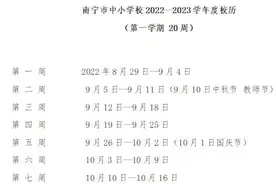 定了！南宁市放假安排来了图片