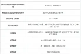 黑龙江省农信社违法被罚100万 未合理审查单证真实性图片