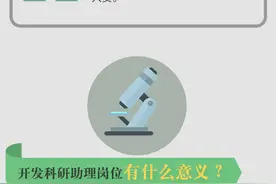 科普图解｜高校毕业生看过来！一图了解“科研助理”岗位图片