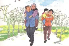 一起读课文丨《散步》图片