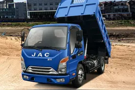 江淮1卡康铃G3 蓝牌自卸工程车 致富有秘诀图片